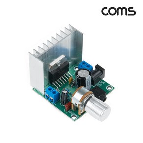 컴스 PCB 사운드 조절기 컨트롤러 스테레오 3.5mm DC 12V 2A, SSBF125