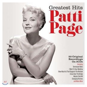 [CD] Patti Page (패티 페이지) - Geatest Hits, Not Now, CD