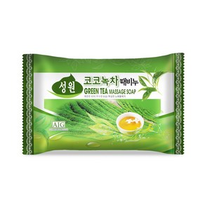 성원화장품 성원 코코 때비누 12종, 1개, 150g, 녹차