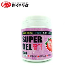 부푸리떡밥 슈퍼젤 흔들이 딸기 멜론 어분 새우 오리지널 우동 내림 중층, 1개, 70g