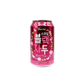 연호 블랙자두 340ml 자두주스맛