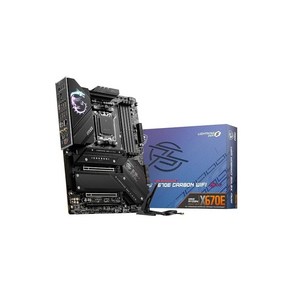 MSI 마더보드 MPG X670E CARBON WIFI AMD Ryzen 7000 시리즈(AM5) 대응 X670 칩셋 탑재 ATX MB5862, 상세페이지 참조