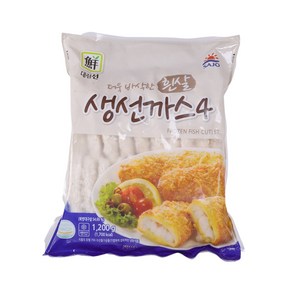 대림선 냉동 생선까스 1.2kg, 단품