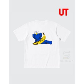 유니클로 카우스 앤디워홀 Uniqlo x Kaws x Andy Wahol 471321 화이트 티셔츠