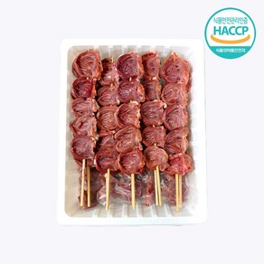 꼬치마트 국내산 닭염통꼬치 30g*20개입 1팩 공장직영, 20개, 30g