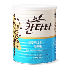 칸타타 블루마운틴블렌드 900g 원두커피 캔분쇄, 1개