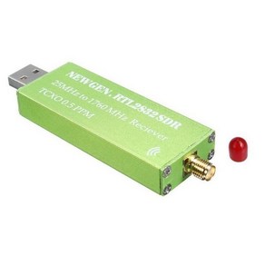 USB 어댑터 RTL-SDR RTL2832U + R820T2+ 1Ppm TCXO TV 튜너 스틱 수신기, 보여진 바와 같이, 하나, 한개옵션0