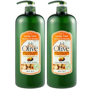 1+1 아임세레느 올리브 헤어린스 대용량 1500ml+1500ml, 2개, 1.5L