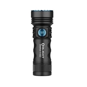 Olight Seeker 4 미니 마그네틱 충전식 손전등 1200 루멘 모양 하이라이트 배터리 포함