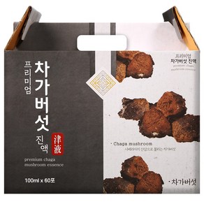 건강중심 러시아 차가버섯 진액 60포, 1개, 100ml