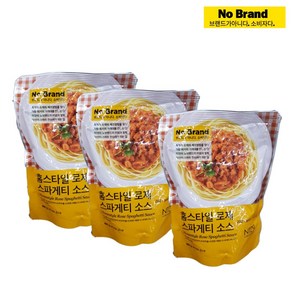 노브랜드 로제 스파게티소스(2인분) 400g (무료배송), 6개