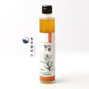 농부플러스 국산 저온압착 참기름, (경북고향장터 사이소) 농부플러스 국산 저온착유 참기름, 1개, 200ml