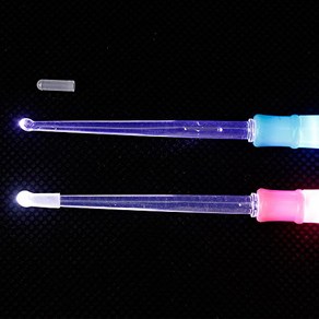 Aigoesin 2 Lighted Tonsil Stone Remove Tool 8 Ti Aigoesin 2 조명 편도선 결석 제거 도구 팁 8개 편도결석 + 케이스, Blue-pink, 1 Count (Pack of 1), 1개, 68.04g