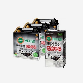 베지밀 뼈에좋은 칼슘 두유 검은콩깨쌀 190ml 48팩 258972, 48개