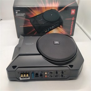 1 set jbl Basspo sl 200 와트 초소형 자동차 시트 아래 구동 83939 미국 하만의 슬림 서브우퍼, 8, 1개