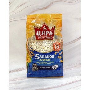 짜르 5가지 곡물 플레이크 400g TSAR 5 GRAINS FLAKES 400g, 1개