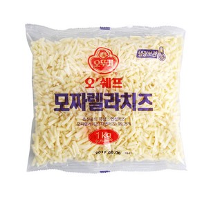 오뚜기 오쉐프 모짜렐라치즈, 1kg, 1개