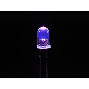 아두이노 발광다이오드 5파이 5mm 고급 고휘도 투명 보라색 Violet Tanspaent LED 0.1%의 비밀, 100개