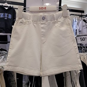 [소이] NC인천점 #25년 여름신상# 기획 50%세일 ** ** 4부 밴딩 면바지
