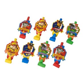 Paw Patol 멀티컬러 파티 블로우츠 - 12.7cm(5인치) 8피스 아이들을 위한 완벽한 생일 선물, Paw Patol 멀티컬러 파티 블로우츠 - 12.7