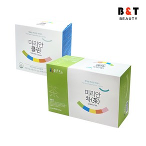 좋은효소 미리안클린 40포 + 미리안차 60포, 120g, 1개