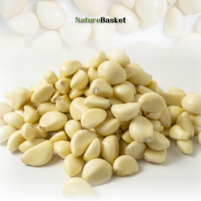 [한끼 야채] Natuebasket의 깐마늘 5kg/10kg/20kg 대 중 소, 1개, 5kg