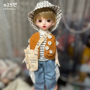 구체관절인형 30cm 풀세트 BJD 22관절 인형 수제 메이크업 USD 26cm, 25번, 1개