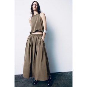 ZARA 자라 민소매 벌룬상의 & 스커트 4437247 4437/247