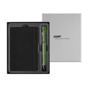 LAMY 사파리 샤프 사바나그린 + 노트 기프트 세트, 0.5mm, 1세트