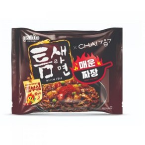 [팔도] 신상라면 틈새 매운짜장 200g 맛있게 매운 짜장!, 6개