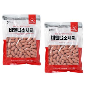 아워홈 비엔나소세지 1kg x4개, 4개