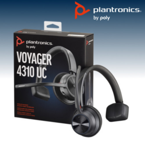 Poly 플랜트로닉스 보이저 4310 UC 폴리 PLANREONICS VOYAGER 블루투스 모노 헤드셋, RETAIL USB-A/C타입(MS Teams 버전)