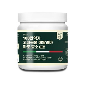 올바른습관 100만역가 이탈리아 파로 곡물 효소 미숫가루맛, 1개, 210g