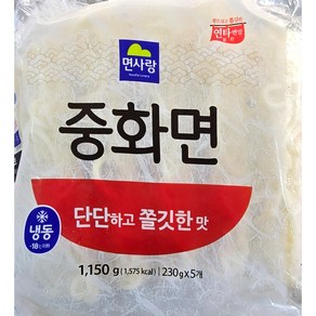 면사랑 중화면 단단하고 쫄깃한맛, 1.15g, 1개