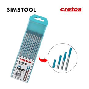 크레토스 텅스텐봉 2.4파이 W3타입 10개입 (1팩)