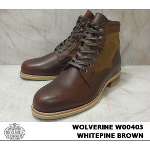 울버린 1000마일 부츠 브라운 호윈 크롬 엑셀 WOLVERINE W00403 1000 MILE WHITEPINE BOOT