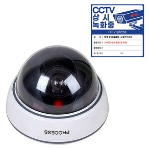 다감컴퍼니 모형 CCTV 가짜 CCTV 고급형 리얼 프로세스 돔카메라