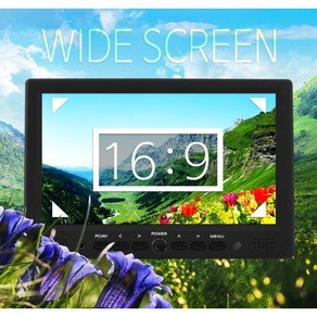 소형 LCD 모니터 7인치 8인치 15인치 CCTV HDMI, 01 소형모니터 7형 LCD 모니터