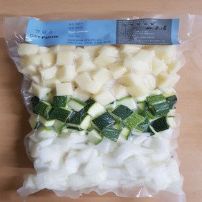 겟팜스 된장찌개 야채 1kg 당일생산(냉동X), 1개