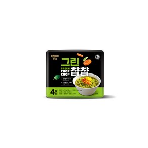 그린챱챱 식물성 클로렐라 라면 118g, 1개