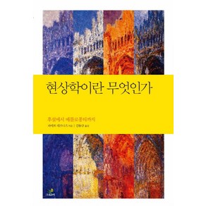 현상학이란 무엇인가:후설에서 메를로퐁티까지, 그린비, 피에르 테브나즈 저/김동규 역