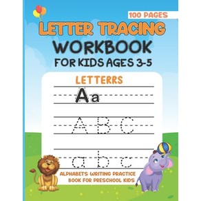 Lette Tacing Wok Book Fo Kids Ages 3-5: Alphabet Witing Pactice Book Fo Peschool Kids. Activ... Papeback, Independently Published, English, 9798590927685