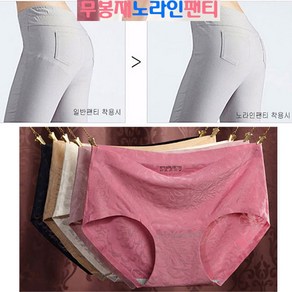 한지붕샵 여성용 무봉재 노 라인