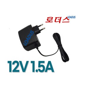 12V 1.5A 18W LED전구스텐드 전기용품 국산어댑터 벽걸이형Wall type, 1개