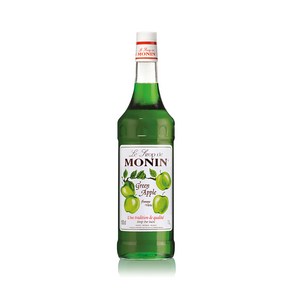 fm)모닌 그린애플시럽 1000ml 카페 업소용 식자재 시럽 파우더, 1개, 1L