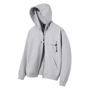 스위브 Edge Slit Pocket Hood Zip-up Light Gey LSRSCTZ102M 522821