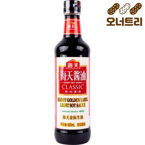 오너트리 해천 금표생추 간장 500ml 맛간장 무침 조림 요리 진간장, 1개