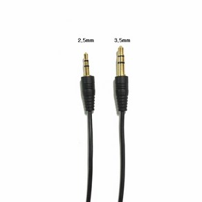 AUX 케이블 3.5mm 2.5mm 스테레오 케이블, 1번)3.5mm-3.5mm, 1개