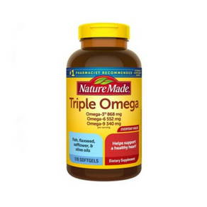 네이처메이드 코스트코 트리플 오메가3 6 9 오메가369 170캡슐 Natue Made Tiple Omega 369 Softgels Dietay Supplem, 1개, 180정, 170정