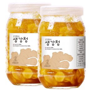 허밍테이블 수제 생강청 (유기농원당), 1kg, 1개입, 2개